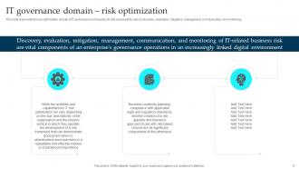 Enterprise Governance Of Information Technology EGIT Powerpoint Presentation Slides