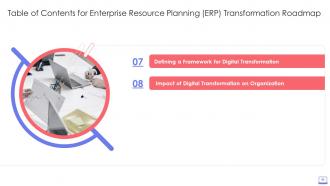 Enterprise Resource Planning ERP Transformation Roadmap Complete Deck