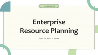 Enterprise Resource Planning Powerpoint Presentation Slides