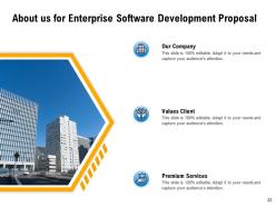 Enterprise software development proposal powerpoint presentation slides