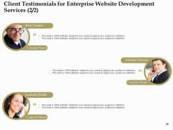 Enterprise Website Development Proposal Template Powerpoint Presentation Slides