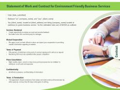 Environment Friendly Business Proposal Template Powerpoint Presentation Slides