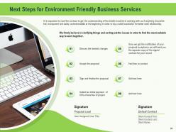 Environment Friendly Business Proposal Template Powerpoint Presentation Slides