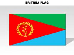 Eritrea country powerpoint flags