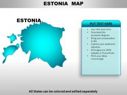 Estonia country powerpoint maps