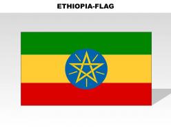 Ethiopia country powerpoint flags