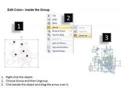 Europe continents powerpoint map 1114