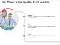 Event Logistics Planning And Management Powerpoint Presentation Slides