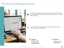 Event Management Proposal Template Powerpoint Presentation Slides