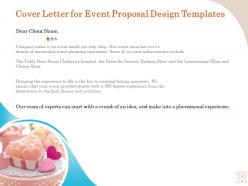 Event Proposal Design Templates Powerpoint Presentation Slides