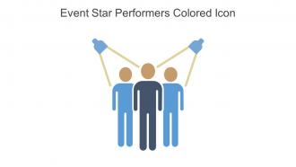 Event Star Performers Colored Icon In Powerpoint Pptx Png And Editable Eps Format