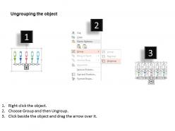 Ew tags key design with lock and chain diagram flat powerpoint design