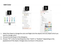 Ew tags key design with lock and chain diagram flat powerpoint design