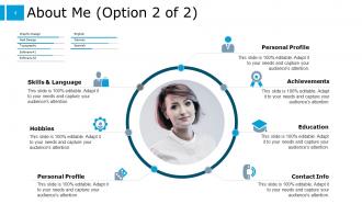 Example Presentation For Job Interview PowerPoint Presentation Slides