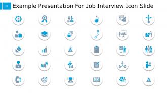 Example Presentation For Job Interview PowerPoint Presentation Slides