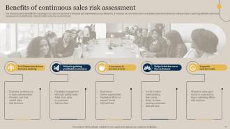 Executing Sales Risks Assessment To Boost Revenue Powerpoint Presentation Slides Good Visual