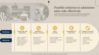 Executing Sales Risks Assessment To Boost Revenue Powerpoint Presentation Slides Professional Visual