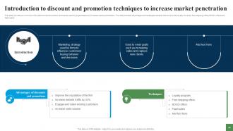 Expanding Customer Base Through Market Penetration Techniques Strategy CD V Informative Visual