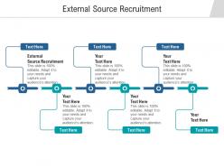 External source recruitment ppt powerpoint presentation styles influencers cpb