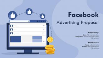 Facebook Advertising Proposal Powerpoint Presentation Slides