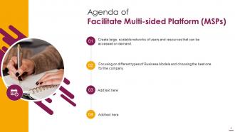 Facilitate multi sided platform msps powerpoint presentation slides