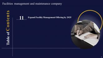 Facilities Management And Maintenance Company Powerpoint Presentation Slides