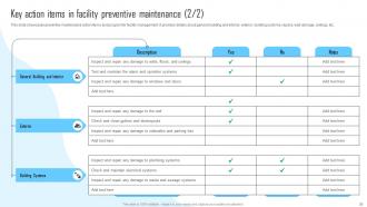 Facility Management And Maintenance Planning Guide Powerpoint Presentation Slides Customizable Engaging