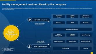 Facility Management Outsourcing Services Powerpoint Presentation Slides Idea Designed