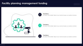 Facility Planning Management Funding