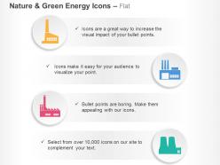 Factory mill power production plant nuclear plant ppt icons graphics