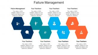 Failure management ppt powerpoint presentation icon information cpb