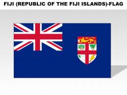 Fiji republic of the fiji islands country powerpoint flags