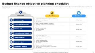 Finance Objective Powerpoint Ppt Template Bundles Analytical Template