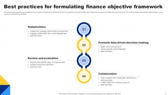 Finance Objective Powerpoint Ppt Template Bundles Attractive Template