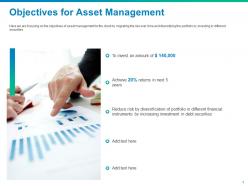 Financial asset management through mitigating risks and diversifying investment portfolio complete deck