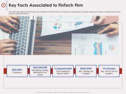 Fintech company pitch deck ppt template