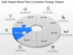 Fl eight staged market place competition strategy diagram powerpoint template