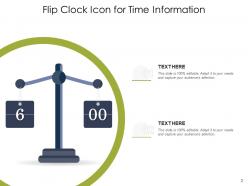 Flip Clock Information Furniture Countdown Indicating