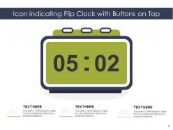 Flip Clock Information Furniture Countdown Indicating