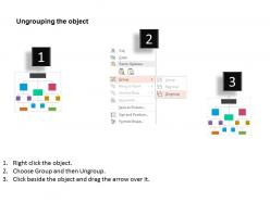 Flow chart for business organization flat powerpoint design