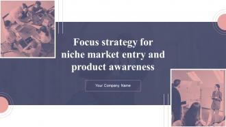 Focus Strategy For Niche Market Entry And Product Awareness Strategy CD