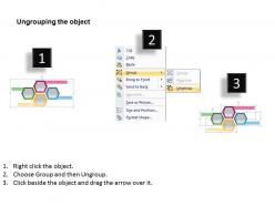 Four web marketing icons flat powerpoint design