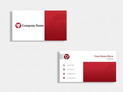 Freelance photographer business card template