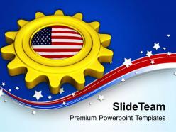 Gear the business with american market powerpoint templates ppt themes and graphics 0713