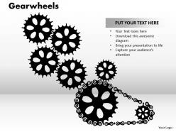 58876527 style variety 1 gears 1 piece powerpoint presentation diagram infographic slide