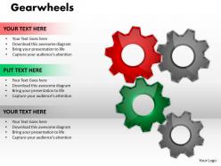 Gearwheels 8