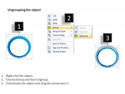 Gearwheels powerpoint presentation slides