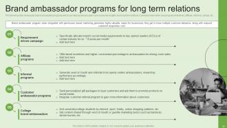 Generating Customer Information Through Permission Based Marketing Campaigns MKT CD V Attractive Slides