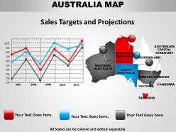 Geographic map of australia 1114