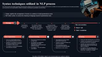 Gettings Started With Natural Language Processing NLP Powerpoint Presentation Slides AI CD V Visual Good